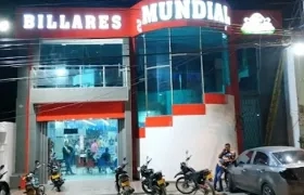 Billares Mundial, en el barrio Cruz de Mayo. 