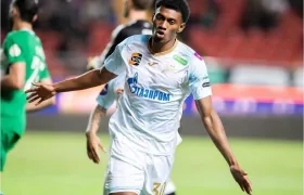 Mateo Cassierra, delantero del Zenit.