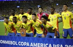 Once inicial de Colombia en la final de Copa América.