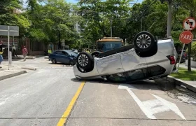 En el barrio El Golf.