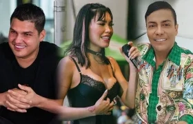 Elder Dayán, Ana del Castillo y Churo Díaz.