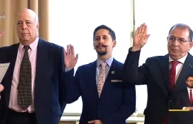 Daniel García-Peña, Sebastián Guanumen y Jorge Rojas.