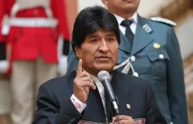 Evo Morales, expresidente de Bolivia. 