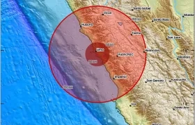 Movimiento registrado en el sur de Lima.