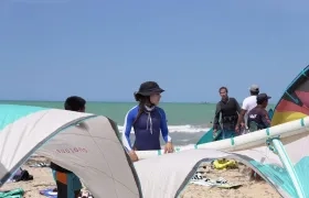 Asistieron deportistas colombianos e internacionales.