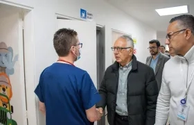 Ministro de Salud, Guillermo Alfonso Jaramillo.