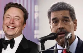 Elon Musk y Nicolás Maduro.