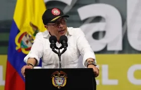 El Presidente Gustavo Petro.