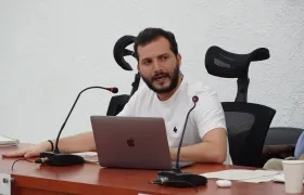 Samir Radi, presidente del Concejo.