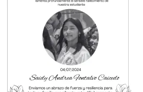 Saidy Andrea Fintalvo Caicedo. 