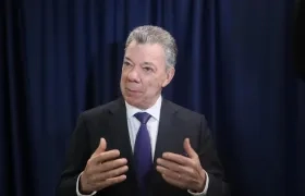 El expresidente de Colombia, Juan Manuel Santos.