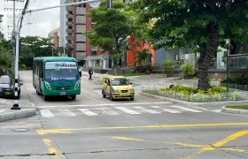 Transporte público de la ciudad.