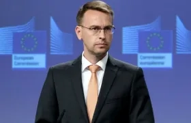 El portavoz de Exteriores del Ejecutivo comunitario Peter Stano.