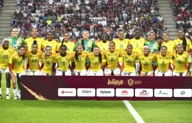 Selección Colombia de fútbol femenino que participará en los Juegos Olímpicos de París 2024.