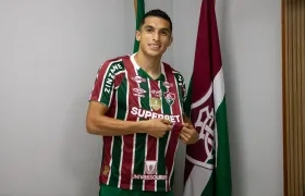 Kevin Serna será compañero en Fluminense de su compatriota Jhon Arias. 