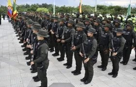 El nuevo contingente del Gaula fue presentado en la 'Ventana de campeones'
