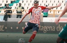 Víctor Cantillo marcó el gol de la victoria de Junior. 