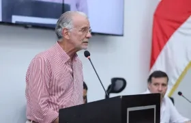 El gobernador del Atlántico, Eduardo Verano