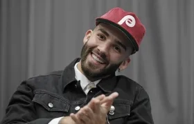 El cantante colombiano Manuel Turizo.