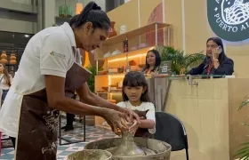 Beatriz Sossa, artesana de ‘Arcillas de Puerto Alegre’. 