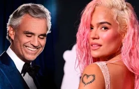 Esta colaboración fusiona el pop latino contemporáneo con la música clásica.