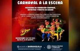 El programa cuenta con el apoyo de la Alcaldía de Barranquilla.