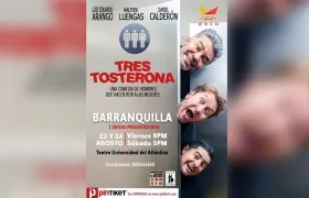 La función será en el Teatro de la Universidad del Atlántico. 