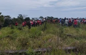 Soldados rescatados. 