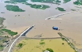 Ruptura del jarillón, conocido como ‘Caregato’. 