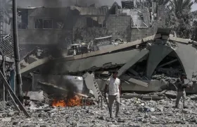 Consecuencias de los ataques israelíes en Gaza.