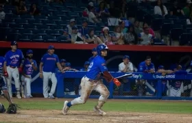 Carlos Arroyo, pelotero de la Selección Colombia de béisbol sub-23.