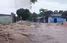 Inundaciones en el municipio de Plato. 