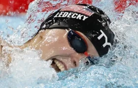 La estadounidense Katie Ledecky.