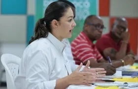 Luz Cristina López, ministra del Deporte.