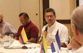 León Fredy Muñoz, embajador de Colombia en Nicaragua.