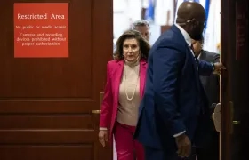 La expresidenta de la Cámara de Representantes de Estados Unidos, Nancy Pelosi.