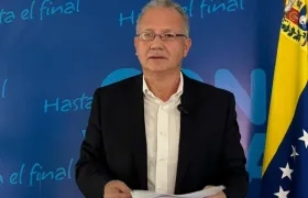 El abogado Perkins Rocha, asesor jurídico de la principal coalición antichavista.