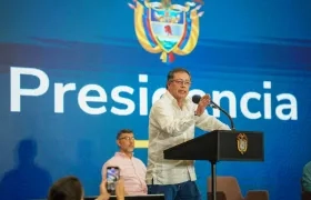 El Presidente Gustavo Petro.