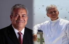 Edwin Pitre y Javier Jiménez.