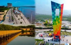 El Malecón del Río, el Ecoparque Ciénaga de Mallorquín y la Ventana al mundo, destinos turísticos en Barranquilla.