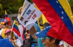 Protesta convocada por María Corina Machado.