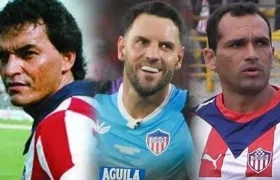 Dulio Miranda, Sebastián Viera y Hayder Palacio.