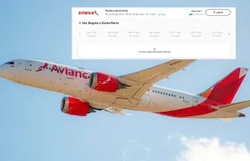 Página Web Aerolínea Avianca