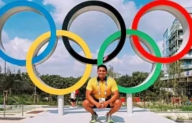 Luis Arrieta, entrenador de la Selección Colombia de pesas. 