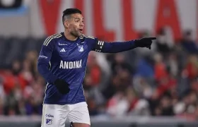 Radamel Falcao García, jugador de Millonarios.