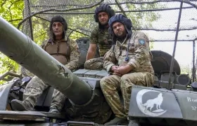 Soldados ucranianos.