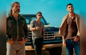 El cantante Juanes durante la grabación. 