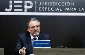 Presidente de la Jurisdicción Especial para la Paz (JEP), Roberto Vidal.