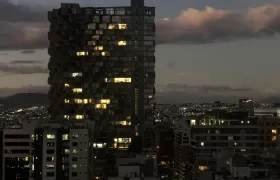 Atardecer en Quito, capital de Ecuador.