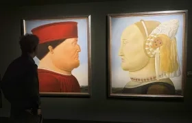 Obras del maestro Fernando Botero. 